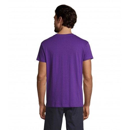 Sol's - Tee-shirt unisexe col rond REGENT - Violet Foncé