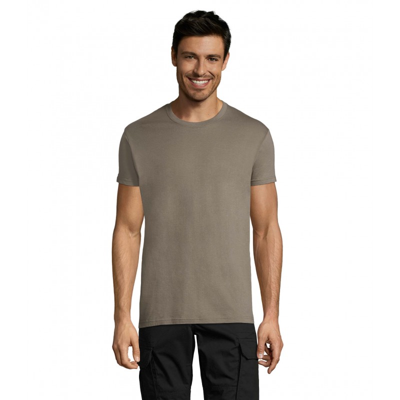 Sol's - Tee-shirt unisexe col rond REGENT - Zinc