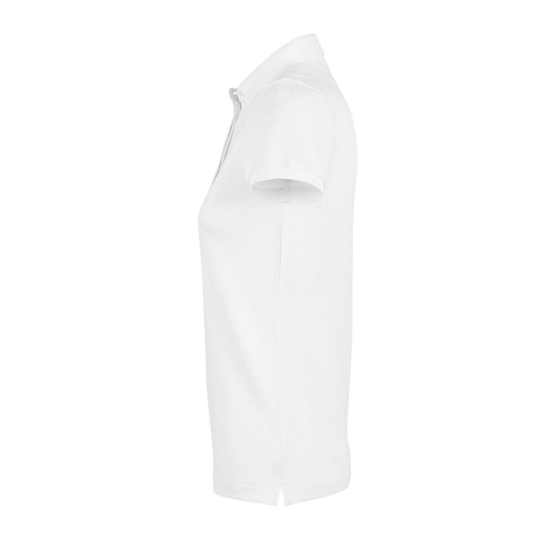 Neoblu - Polo piqué patte cachée femme OWEN WOMEN - Blanc Optique