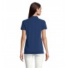 Neoblu - Polo piqué patte cachée femme OWEN WOMEN - Bleu Intense