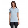 Neoblu - Polo piqué patte cachée femme OWEN WOMEN - Bleu Léger