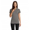 Neoblu - Polo piqué patte cachée femme OWEN WOMEN - Gris Léger