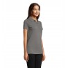 Neoblu - Polo piqué patte cachée femme OWEN WOMEN - Gris Léger