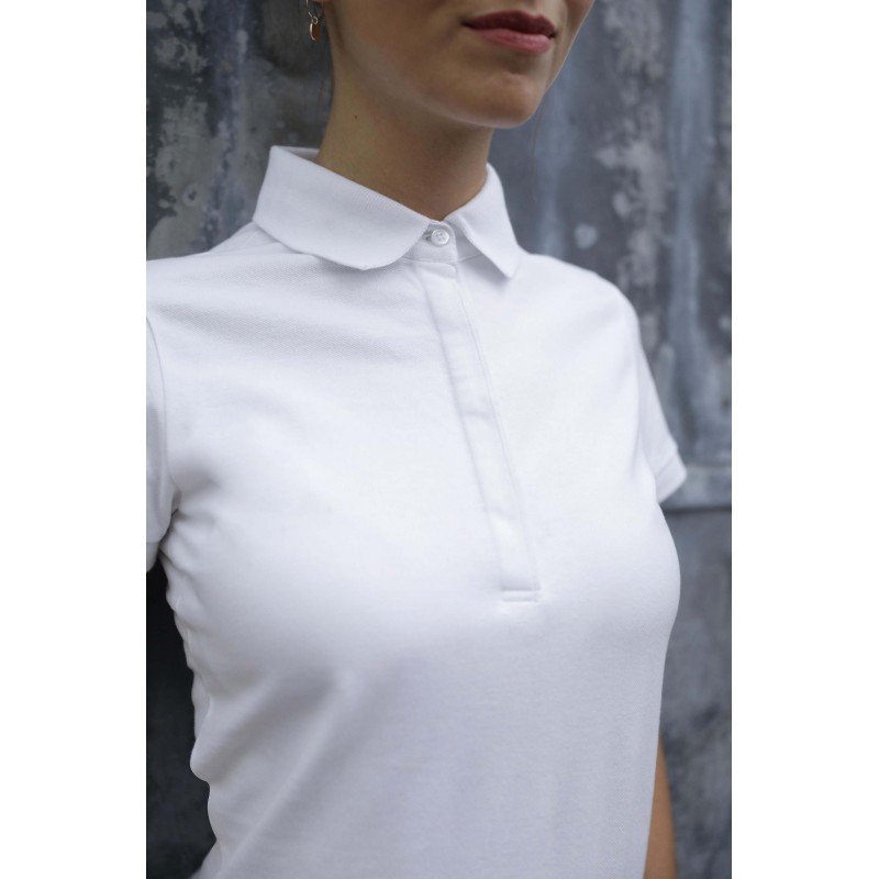 Neoblu - Polo piqué patte cachée femme OWEN WOMEN