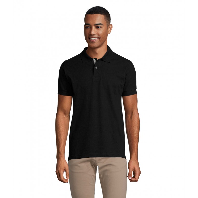 Sol's - Polo homme PORTLAND MEN - Noir