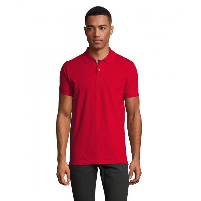Sol's - Polo homme PORTLAND MEN - Rouge