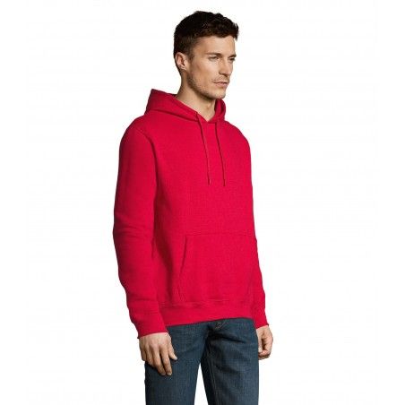 Sol's - Sweat-shirt unisexe à capuche SLAM - Rouge