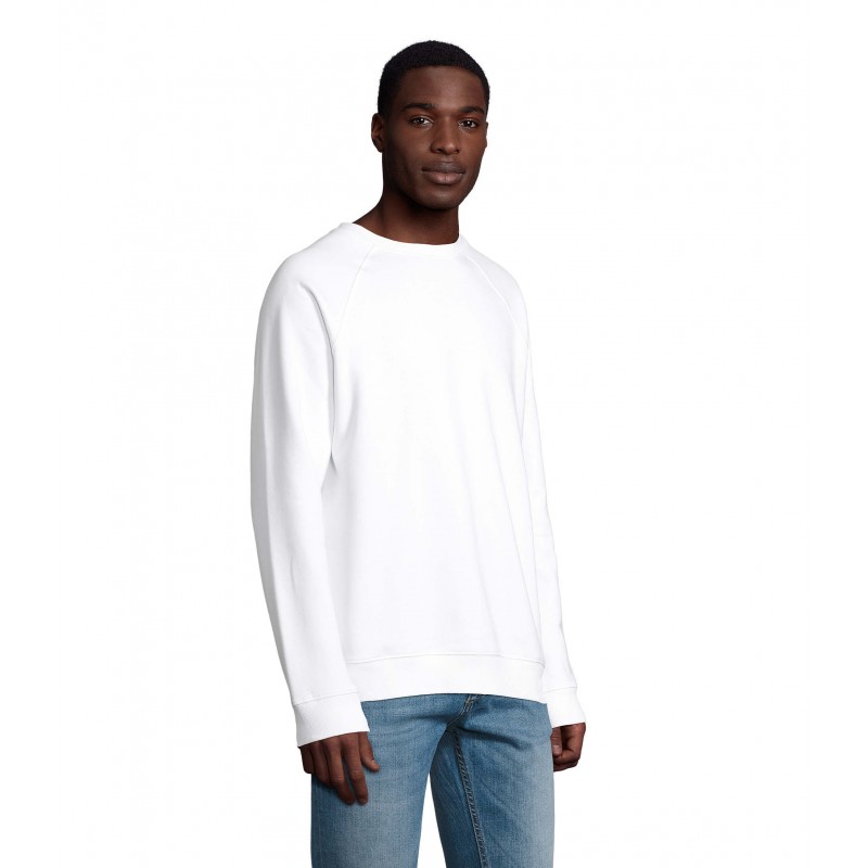 Sol's - Sweat-shirt unisexe col rond SPACE - Blanc