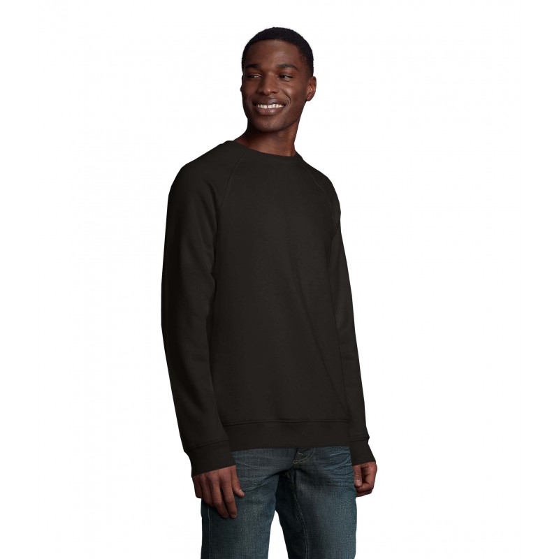 Sol's - Sweat-shirt unisexe col rond SPACE - Noir