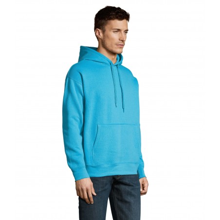 Sol's - Sweat-shirt unisexe à capuche SLAM - Turquoise