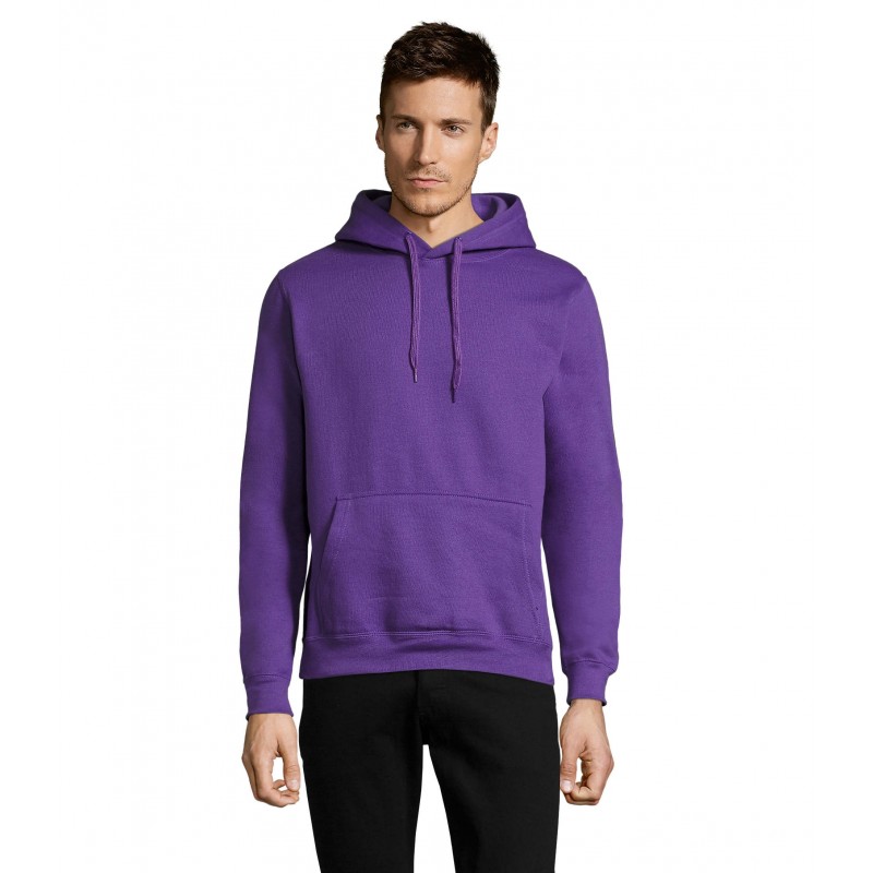 Sol's - Sweat-shirt unisexe à capuche SLAM - Violet Foncé