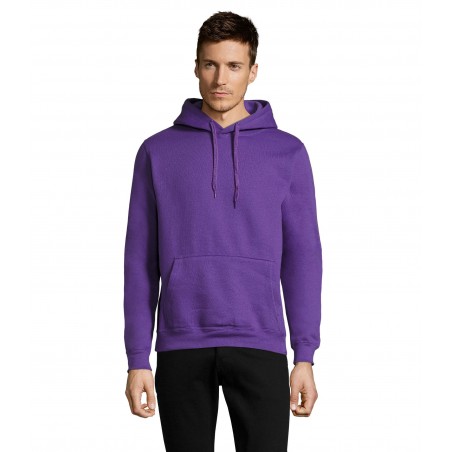 Sol's - Sweat-shirt unisexe à capuche SLAM - Violet Foncé