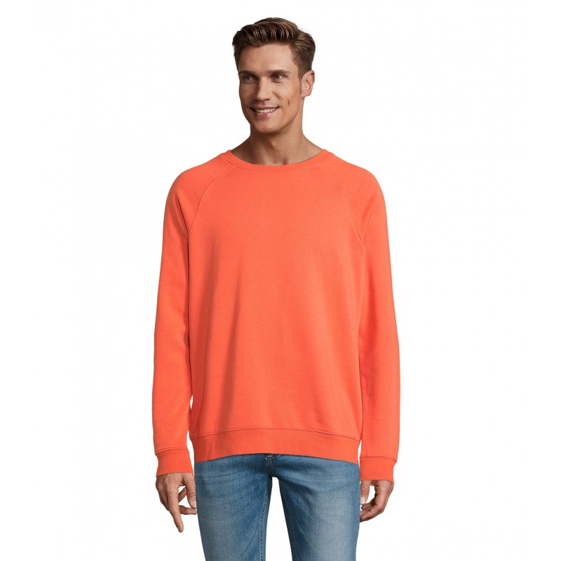 Sol's - Sweat-shirt unisexe col rond SPACE - Orange Brûlée