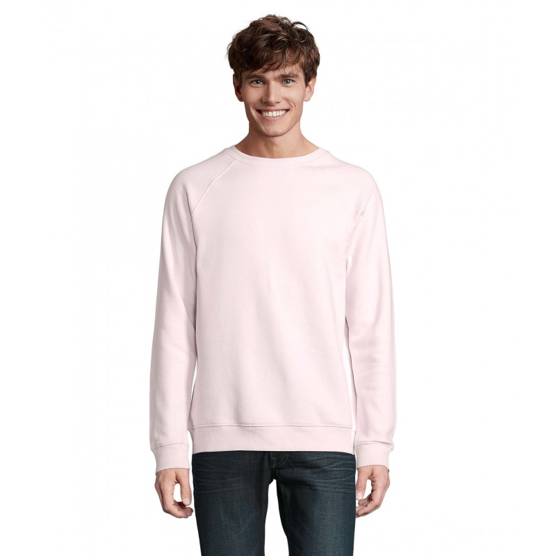 Sol's - Sweat-shirt unisexe col rond SPACE - Rose Pâle