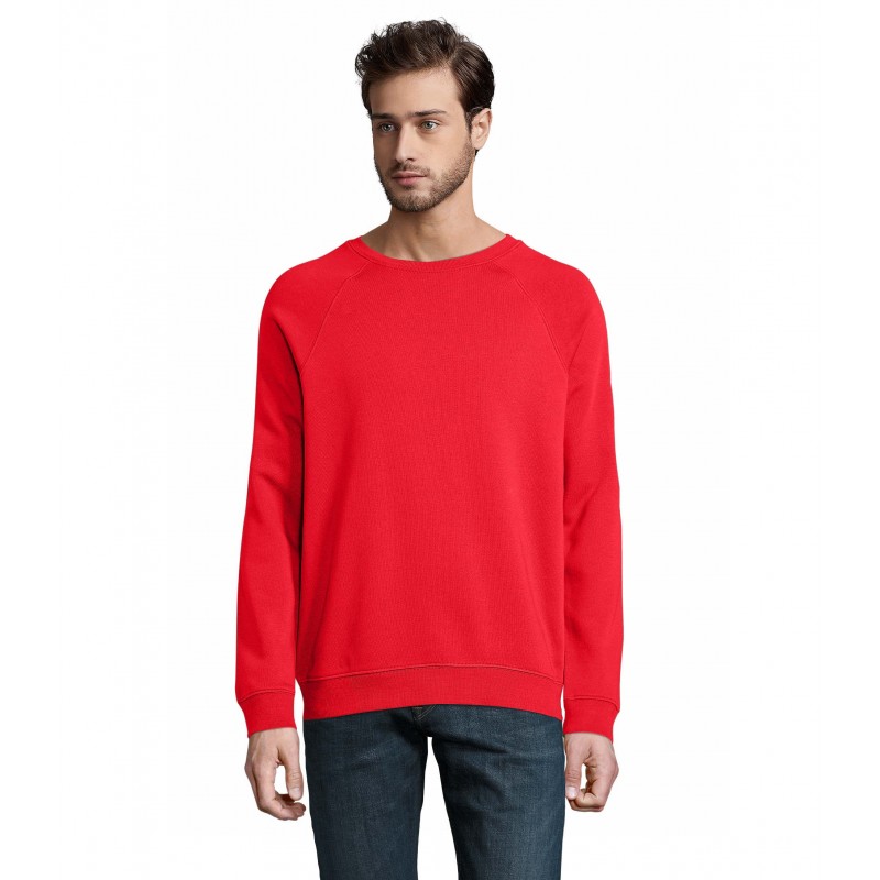 Sol's - Sweat-shirt unisexe col rond SPACE - Rouge