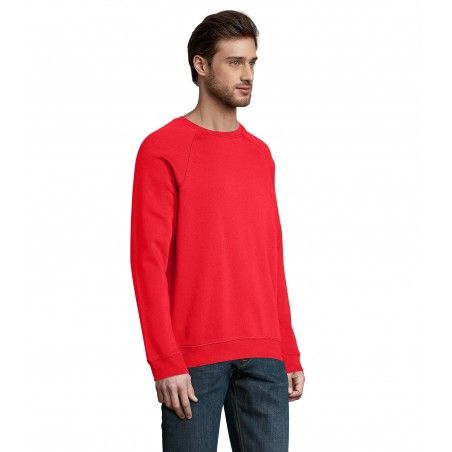 Sol's - Sweat-shirt unisexe col rond SPACE - Rouge