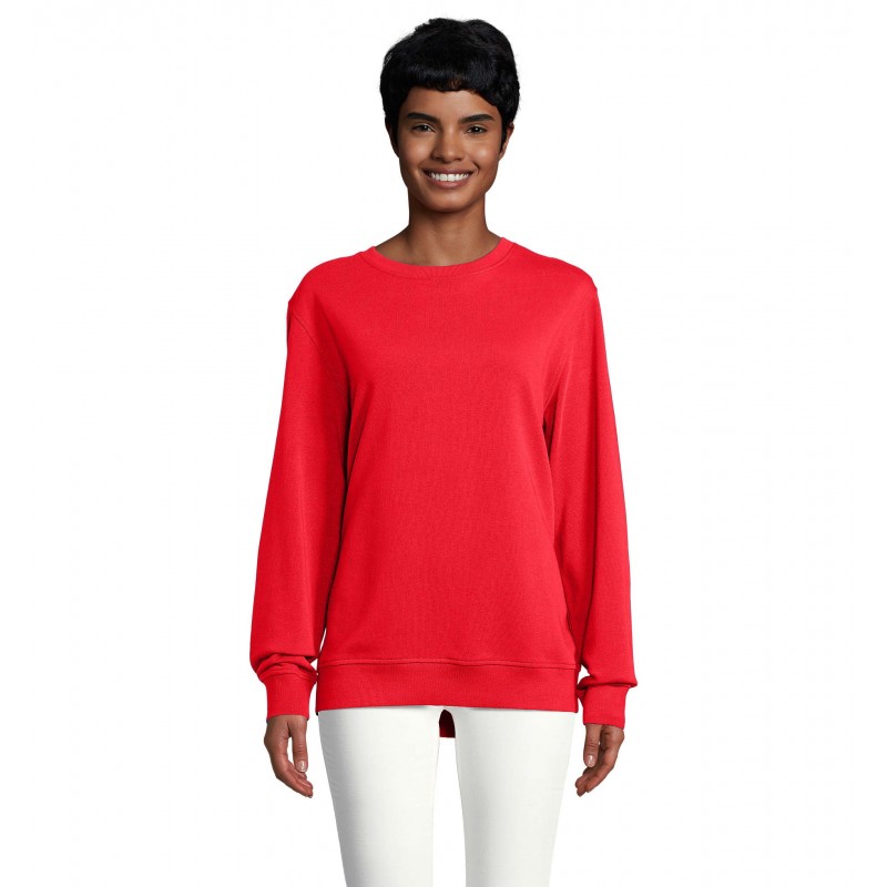 Sol's - Sweat-shirt unisexe col rond COMET - Rouge