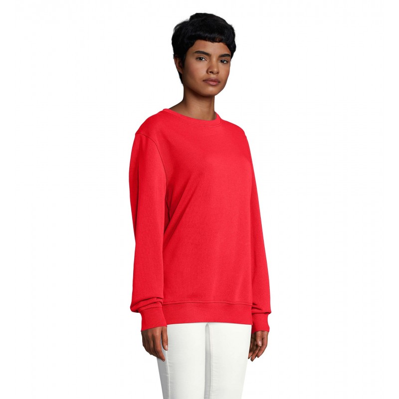 Sol's - Sweat-shirt unisexe col rond COMET - Rouge