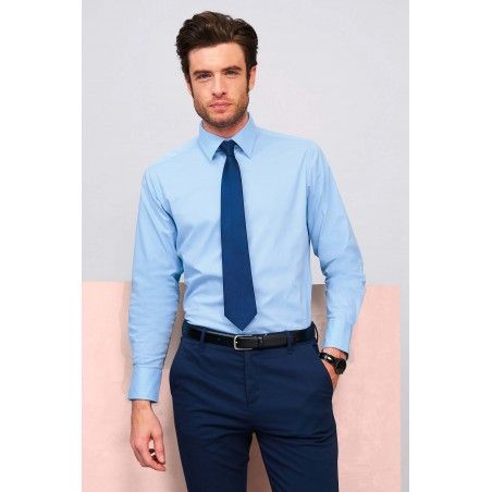 Sol's - Chemise homme stretch manches longues BRIGHTON