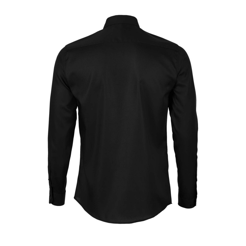 Neoblu - Chemise sans repassage homme BLAISE MEN - Noir Profond
