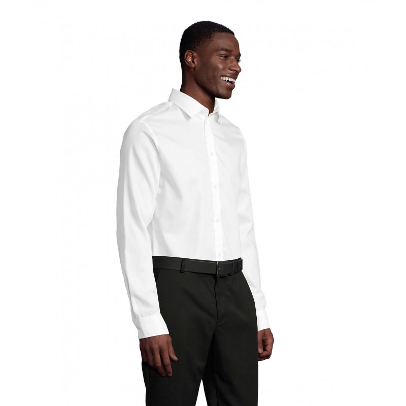 Neoblu - Chemise sans repassage homme BLAISE MEN - Blanc Optique