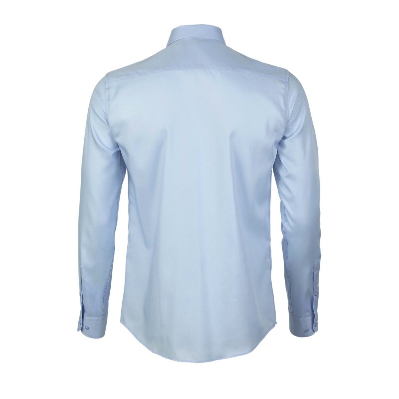 Neoblu - Chemise sans repassage homme BLAISE MEN - Bleu Léger