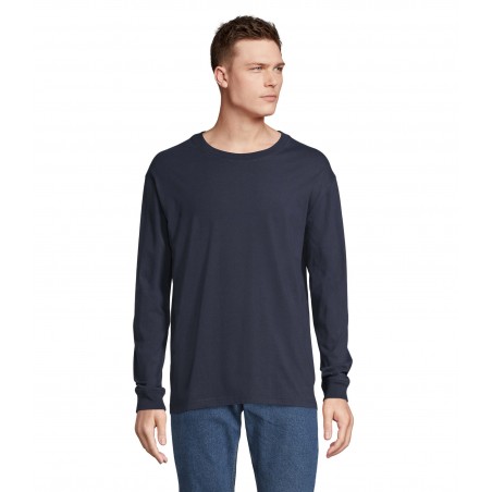 Sol's - Tee-shirt unisexe manches longues PIONEER LSL - French Marine