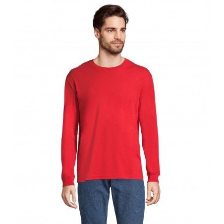 Sol's - Tee-shirt unisexe manches longues PIONEER LSL - Rouge Vif