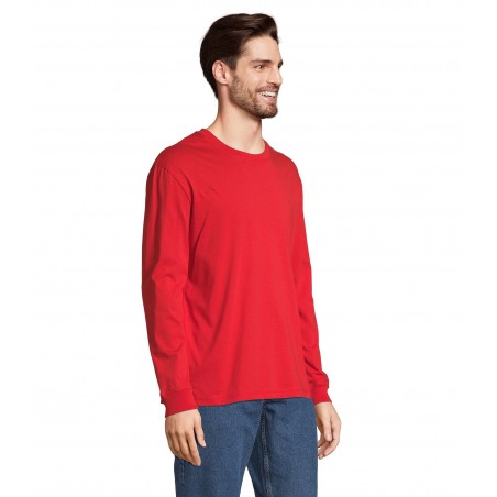 Sol's - Tee-shirt unisexe manches longues PIONEER LSL - Rouge Vif