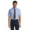 Sol's - Chemise homme oxford manches courtes BRISBANE - Ciel