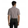 Sol's - Chemise homme oxford manches courtes BRISBANE - Silver