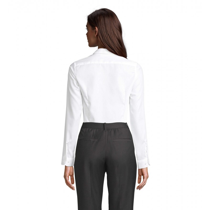 Neoblu - Chemise sans repassage femme BLAISE WOMEN - Blanc Optique