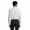 Sol's - Chemise homme popeline manches longues BALTIMORE - Blanc