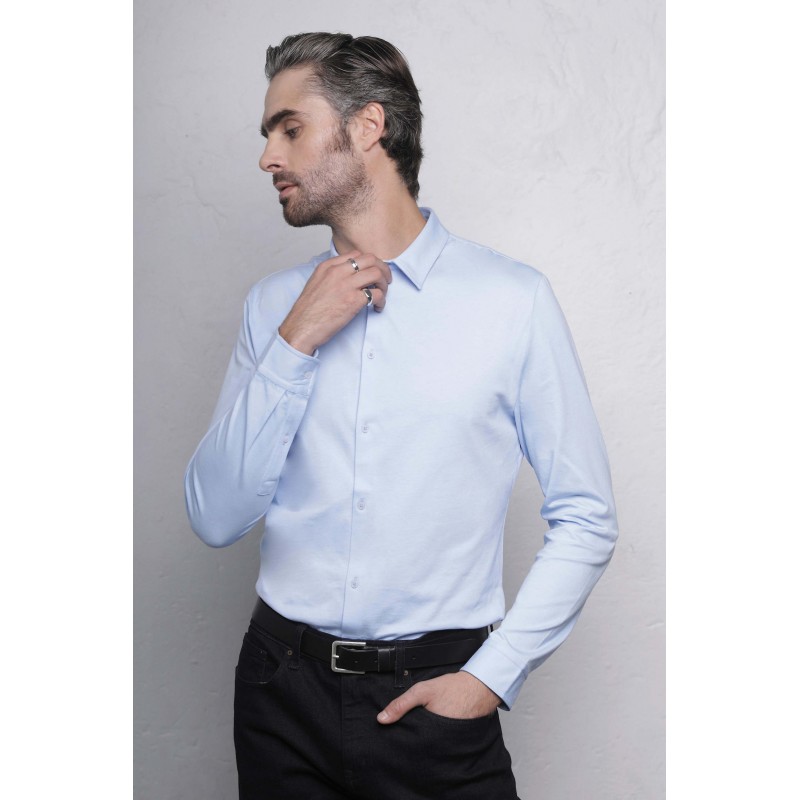 Neoblu - Chemise en jersey mercerisé homme BALTHAZAR MEN