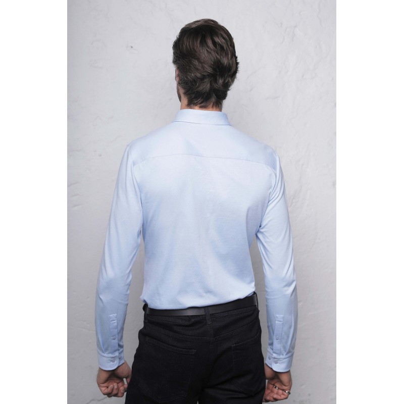 Neoblu - Chemise en jersey mercerisé homme BALTHAZAR MEN