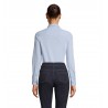Neoblu - Chemise en jersey mercerisé femme BALTHAZAR WOMEN - Bleu Léger