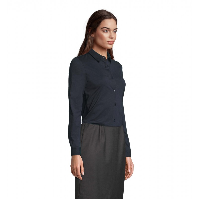 Neoblu - Chemise en jersey mercerisé femme BALTHAZAR WOMEN - Nuit