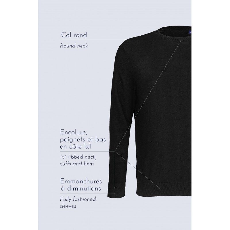 Neoblu - Pull col rond homme STUART MEN