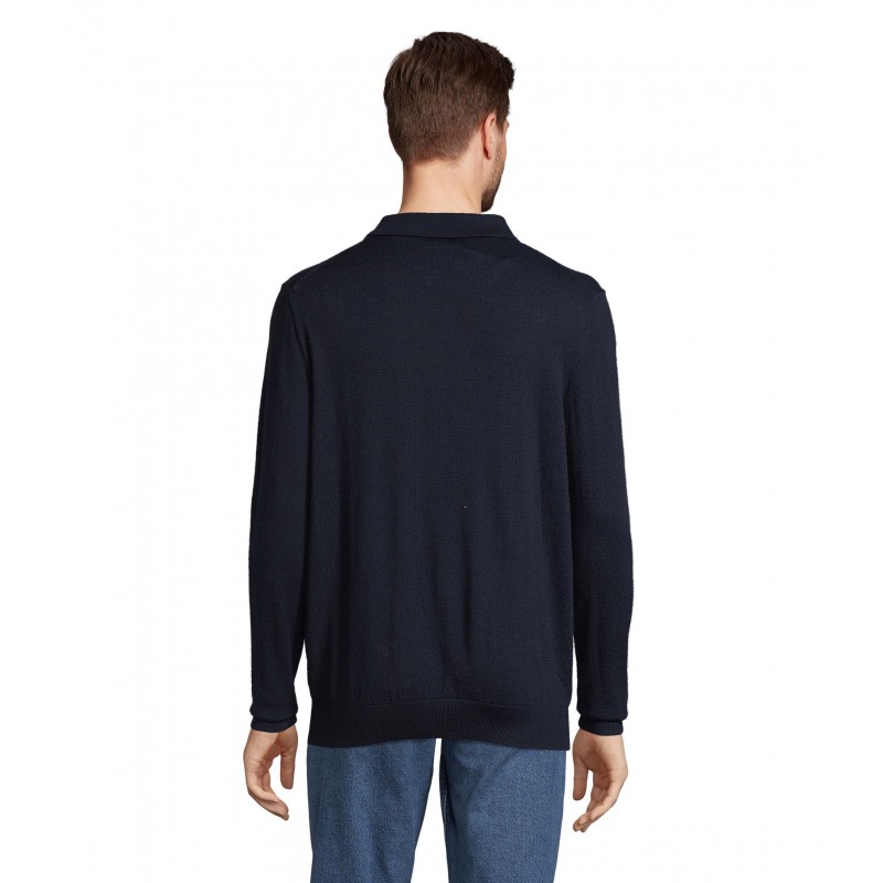 Neoblu - Pull col polo homme STEFAN - Nuit