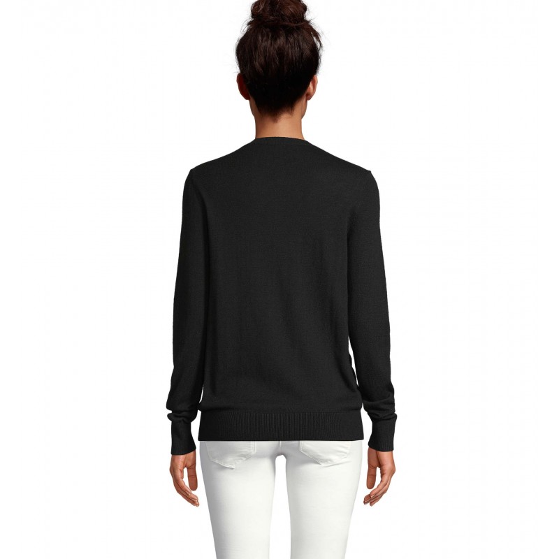 Neoblu - Pull col rond femme STUART WOMEN - Noir Profond