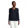 Neoblu - Pull col v femme SULLIVAN WOMEN - Nuit