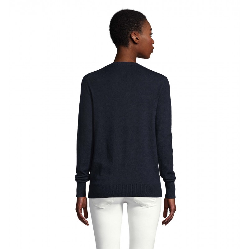 Neoblu - Pull col v femme SULLIVAN WOMEN - Nuit