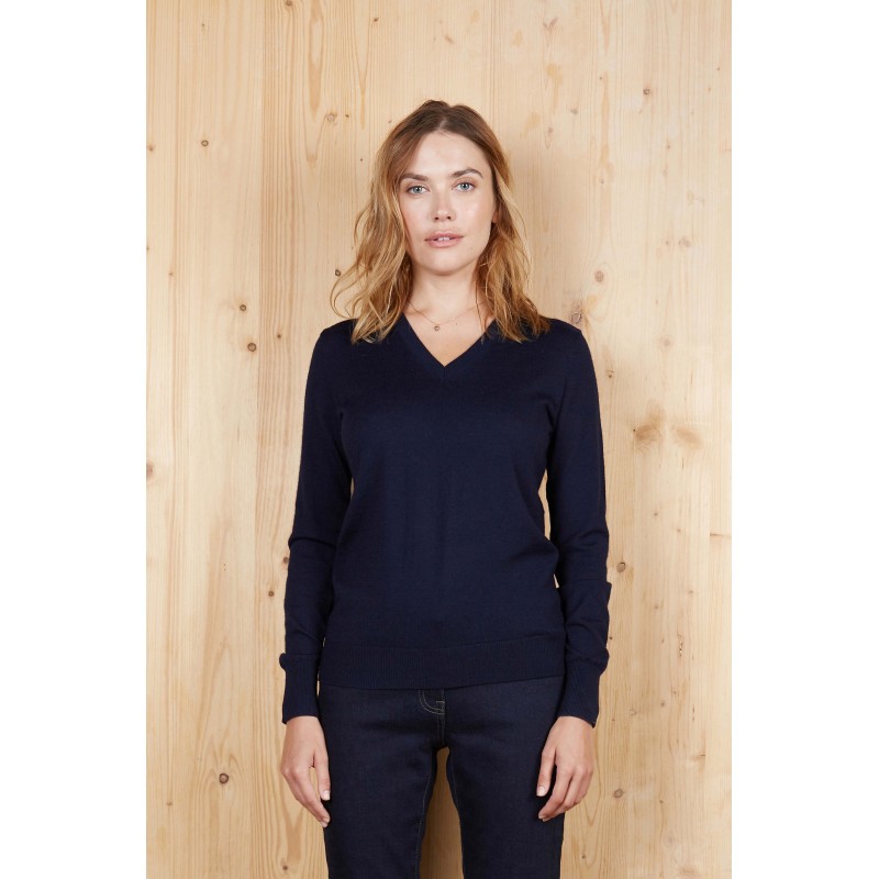 Neoblu - Pull col v femme SULLIVAN WOMEN