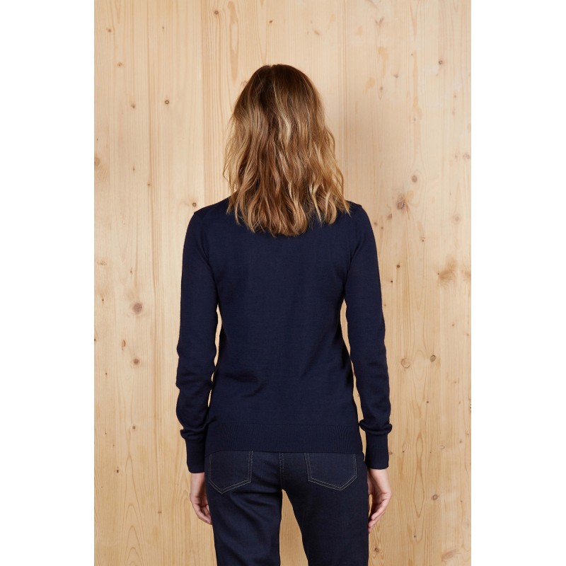 Neoblu - Pull col v femme SULLIVAN WOMEN