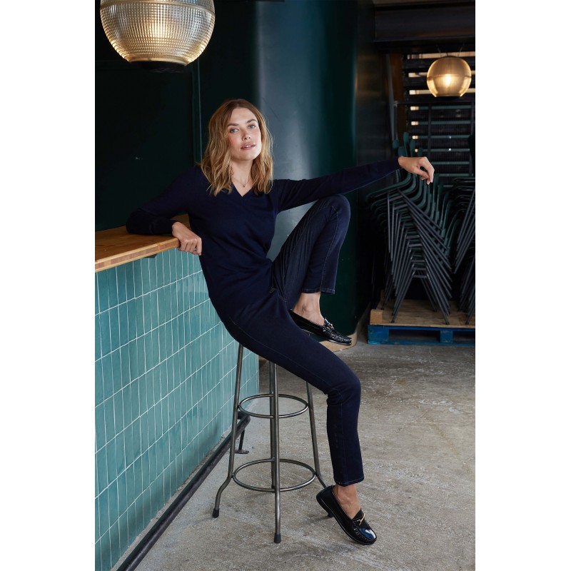 Neoblu - Pull col v femme SULLIVAN WOMEN