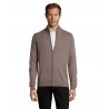Sol's - Gilet homme zippé GORDON MEN - Gris Moyen