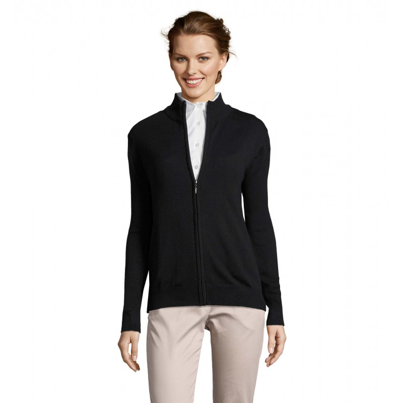 Sol's - Gilet femme zippé GORDON WOMEN - Marine