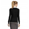 Sol's - Pull col v femme GALAXY WOMEN - Noir