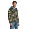 Sol's - Coupe-vent unisexe doublé SKATE - Camo / Royal