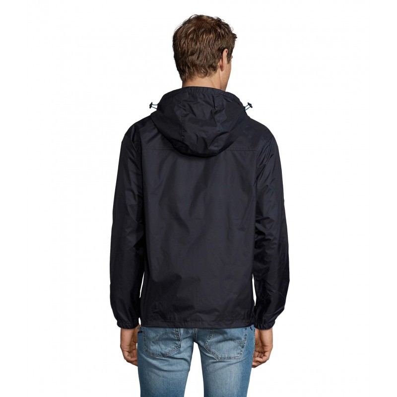 Sol's - Coupe-vent unisexe doublé SKATE - Marine / Royal